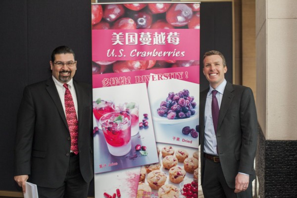 美国蔓越莓市场协会在上海、北京、深圳举办研讨